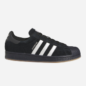 ADIDAS SKATEBOARDING  - SUPERSTAR ADV  - Core Black / Zero Metalic / Spark