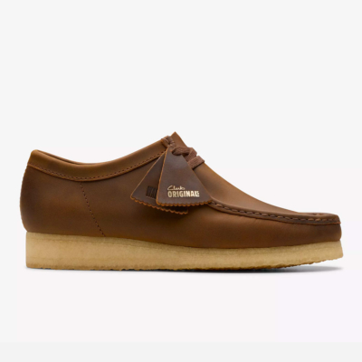 CLARKS - WALLABEE - Beeswax