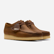 CLARKS - WALLABEE - Beeswax