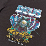 Deus Ex Machina - Great Escape Tee - Anthracite