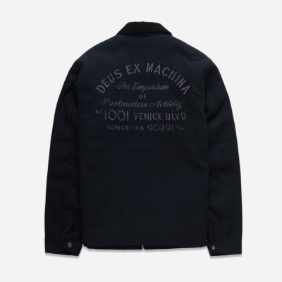 DEUS EX MACHINA ADDRESS WORKEAR JACKET BLACK