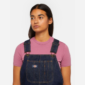 DICKIES - CLASSIC DENIM BIB W - Rinsed