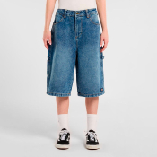 Dickies W - Carpenter Denim Jort - Rinsed Fade
