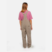 DICKIES - CLASSIC HICKORY BIB - Mushroom