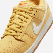 Nike SB - Dunk Low Pro Iso - Saturn Gold / Sail - Saturn Gold - Solar Flare