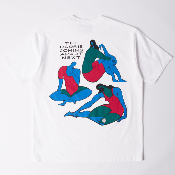 Parra - The Broken Door T-shirt - White