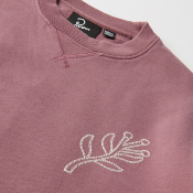 PARRA - DUCK ATTACK CREW NECK SWEATSHIRT - Dusty Rose