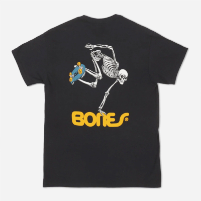 Powell Peralta - Skateboarding Skeleton T-shirt - Black