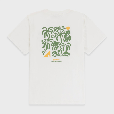 Rhythm - Trees SS T-shirt - Vintage White