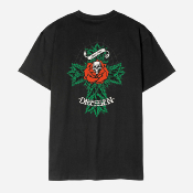 Santa Cruz - Dressen Rose Cross 2 T-shirt - Black