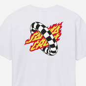 Santa Cruz - Goal Flame T-shirt - White