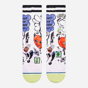 STANCE - DAILY DANGER CREW - White