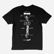 Welcome x Bauhaus - Big Truth Garment-Dyed Tee - Black