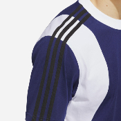Adidas - Tyshawn Tee - Dark Blue / White