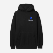 BUTTER GOODS x BLUE NOTE - FINEST LOGO PULLOVER HOOD - Black