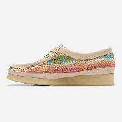 Clarks Originals - Wallabee Womens - Multicolour Raffia