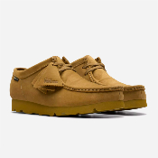 CLARKS - WALLABEE GTX - Oakmoss Nubuck