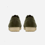 CLARKS - WALLABEE - Forest Green Suede