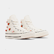 Converse - Chuck Taylor 70 Hi "Roses" -  Egret/Red/Lt Jellyfish Jitter