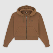 DICKIES - OAKPORT ZIP HOODIE - Mushroom