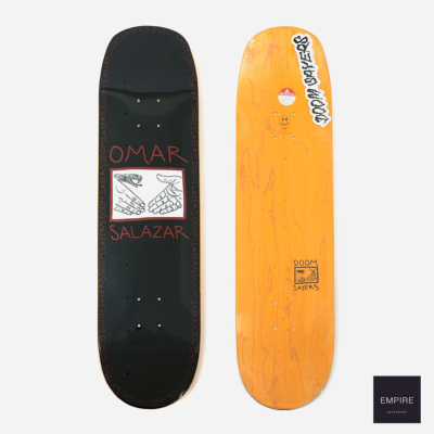 DOOMSAYERS CLUB "SNAKE SHAK OMAR" DECK - Black Red Foil