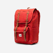 HERSCHEL - NEW LITTLE AMERICA MID-VOLUME - Red Ochre White Stitch