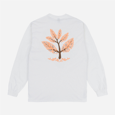 MAGENTA - BLOSSOM LS TEE - White