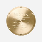 NIXON - TIME TELLER - Gold / Oxblood Sunray