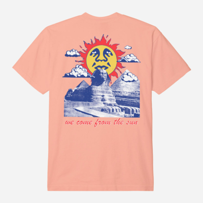OBEY- WE COME FROM THE SUN - Peach Parfait