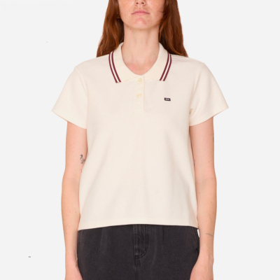 OBEY W - DUAL POLO SS - Marshmallow