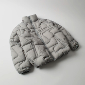 Parra - Boring village puffer jacket - Grey