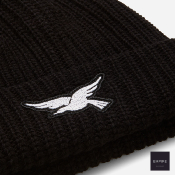 PARRA FREEBIRD BEANIE BLACK