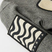 PARRA - ROUNDED PAR VARSITY JACKET - Dark Grey