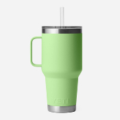 YETI - MUG RAMBLER 25 oz (710 ml) AVEC COUVERCLE A PAILLE - Key Lime