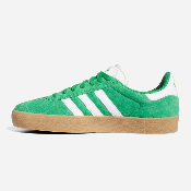 Adidas - Gazelle ADV - Green / Cloud White / Gold Metallic