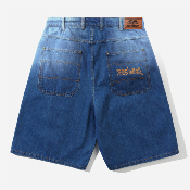 Butter Goods - Encounter Denim Shorts - Washed Slub Blue