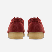 CLARKS - WALLABEE WOMENS - Deep Red Suede