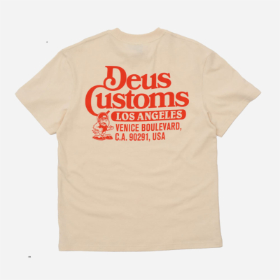 Deus Ex Machina - Raptor Tee - Dirty White