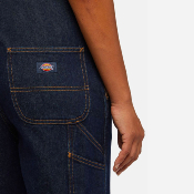 DICKIES - CLASSIC DENIM BIB W - Rinsed