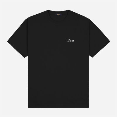 DIME - CLASSIC SMALL LOGO TEE - Black