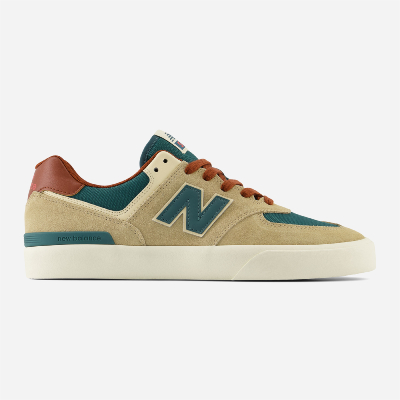 New Balance Numeric - NM 574 - Tan / Forest Green