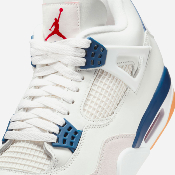 Nike SB - Air Jordan 4 - Summit White White Navy Neutral Grey