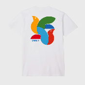 OBEY - BIRD TEE - White