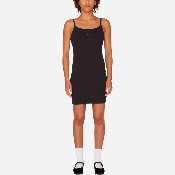 OBEY W - Mona Rib Tank Dress - Digital Black