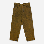 Polar - Big Boy Denim Pants - Yellow Black