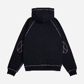 RAVE SKATEBOARDS - DEKCIW HOODIE - Black