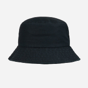STUSSY - BIG STOCK BUCKET HAT - Black