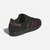 Adidas Skateboarding - Superstar x Felipe - Core Black / Better Scarlet / Gold Metallic