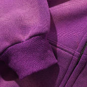 Butter Goods - Encounter Zip-Thru Hood - Washed Purple