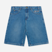 BUTTER GOODS - INK DENIM SHORTS - Worn Blue